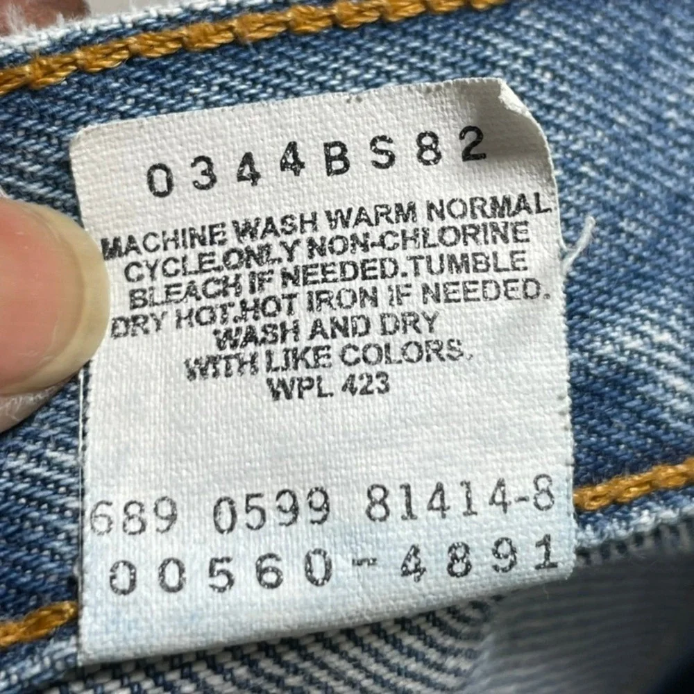 Levi's 560 Comfort Fit Jeans Mens‎ 38x34 Blue Excellent Tapered Leg Denim